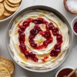 Whipped Brie with Fruit Preserves and Honey Recipe