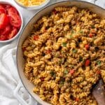 Creamy Ground Beef Taco Pasta Recipe