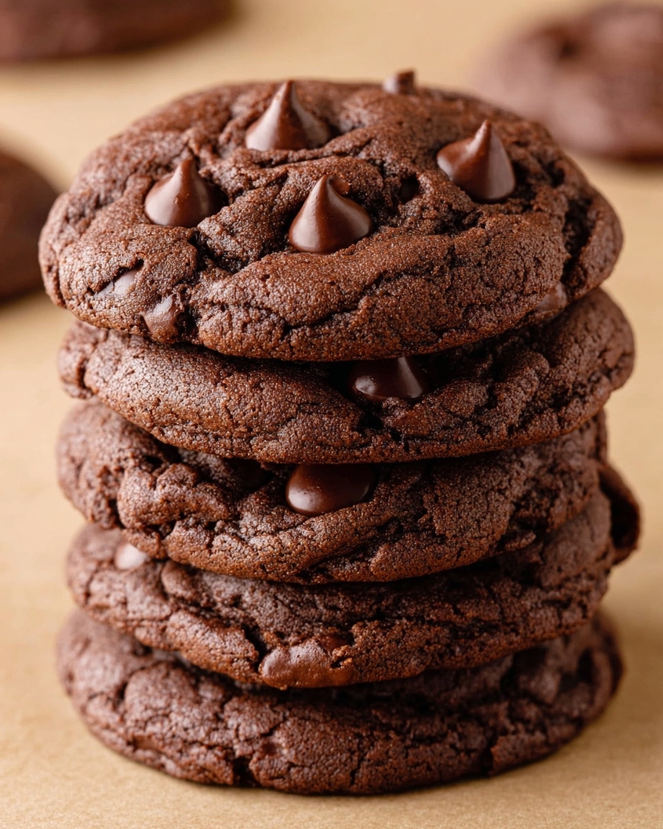 Double Chocolate Chip Cookies Recipe