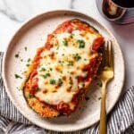 Crispy Baked Eggplant Parmesan Recipe