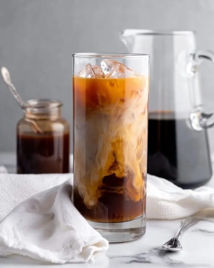 Caramel Iced Coffee (or Latte) Recipe