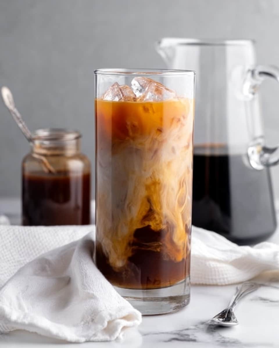 Caramel Iced Coffee (or Latte) Recipe