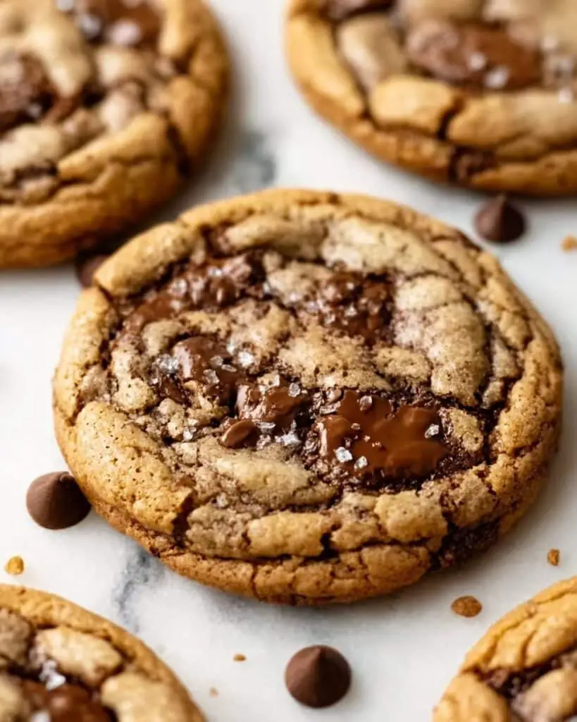 Brown Butter Coffee Toffee Cookies Recipe