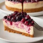 No-Bake Cheesecake with Lemon and Berries Recipe