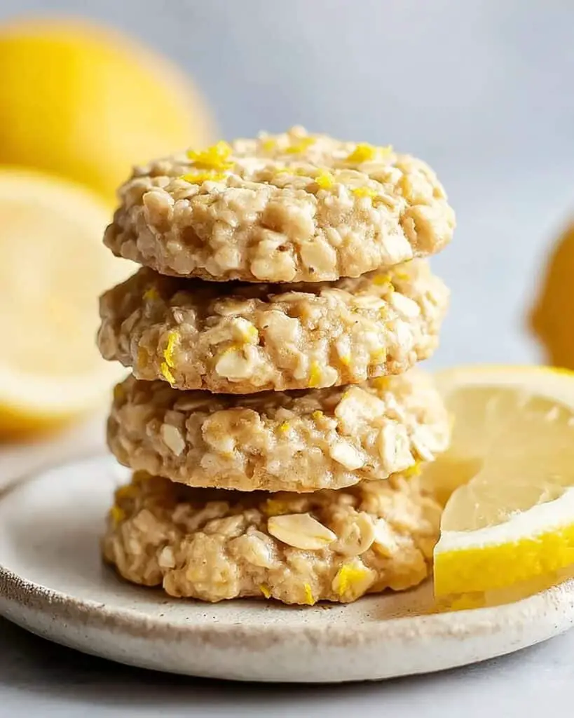Lemon Oatmeal No-Bake Cookies Recipe