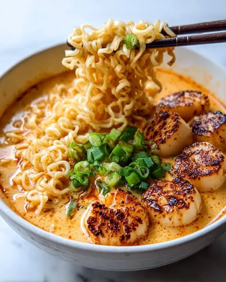 Spicy Chicken Ramen with Vegetables and Sesame Recipe