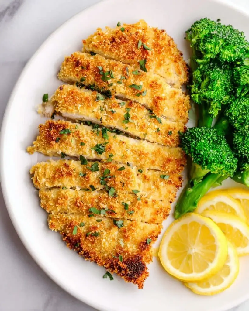 Crispy Parmesan Crusted Chicken Recipe