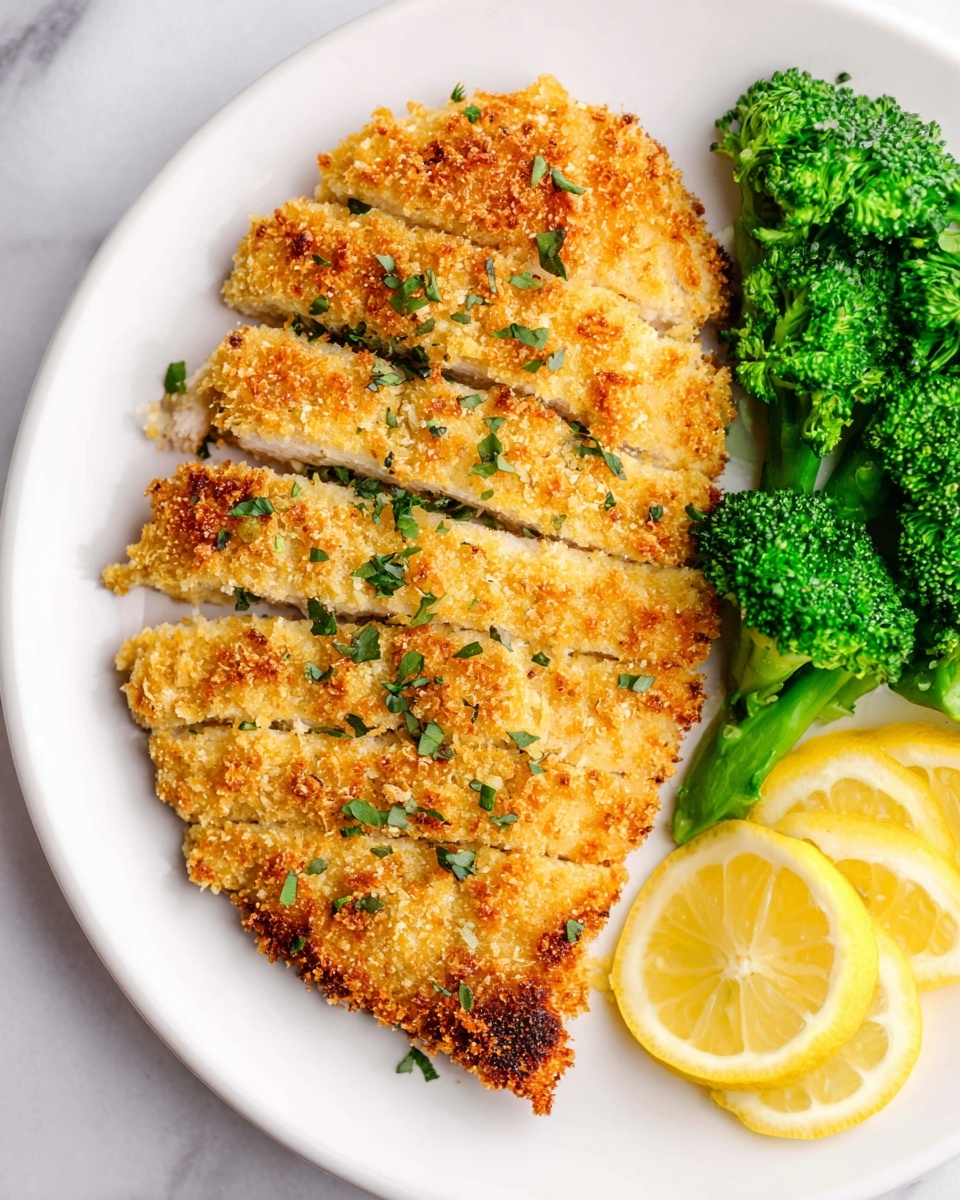 Crispy Parmesan Crusted Chicken Recipe