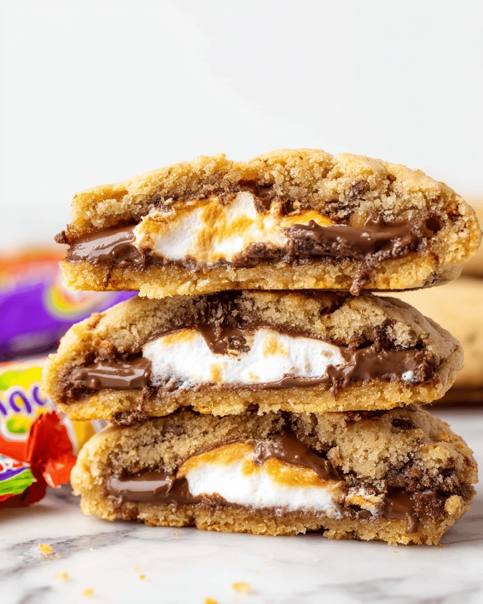 Cream Egg Stuffed Cookies Recipe