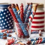 Patriotic Pretzel Rods Recipe
