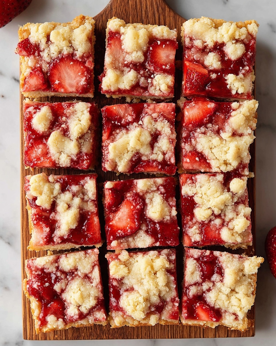 Strawberry Pie Bars Recipe