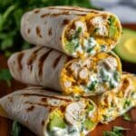 Chicken Avocado Ranch Burritos Recipe