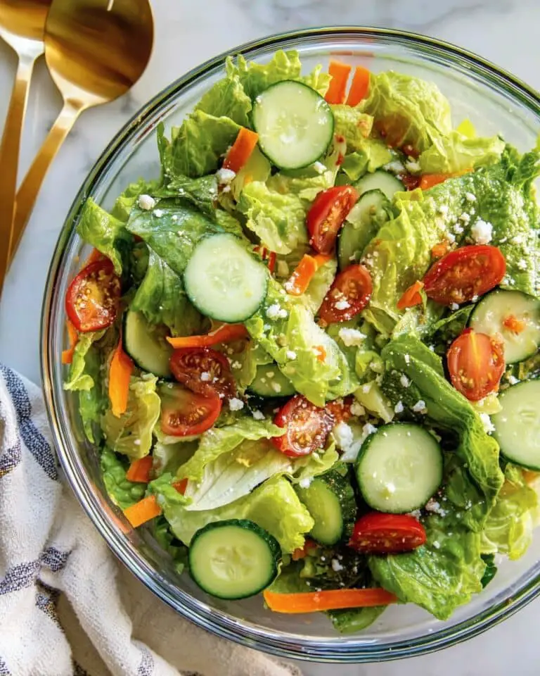 Simple Green Salad with Cucumber, Cherry Tomatoes, Avocado, and Goat Cheese Recipe