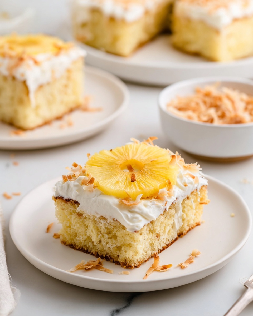 4 Ingredient Pineapple Cake Recipe