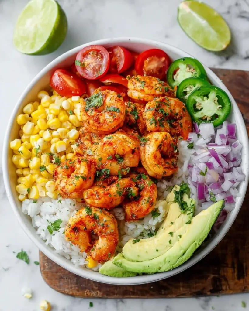 Fiesta Shrimp Rice Bowl Recipe