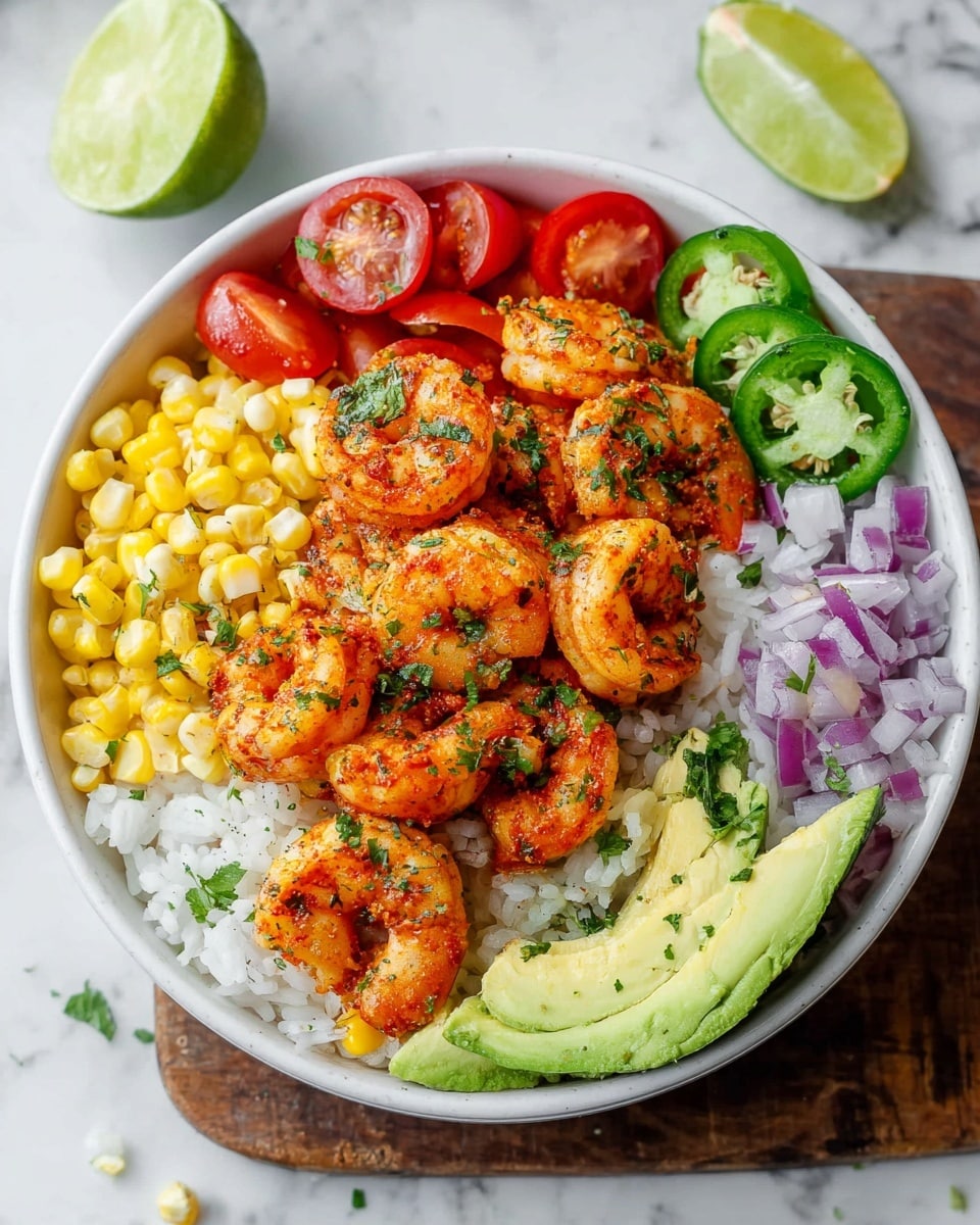 Fiesta Shrimp Rice Bowl Recipe