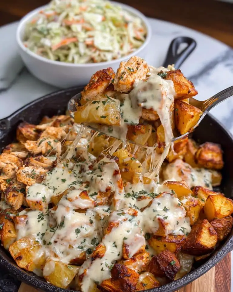 Garlic Parmesan Chicken and Potatoes Recipe