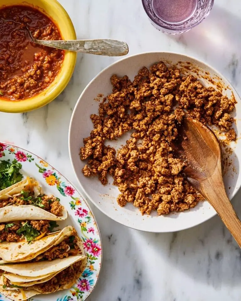 Ground Chicken Tacos Recipe