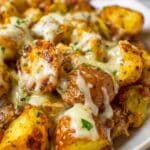Garlic Parm Chicken & Potatoes Recipe