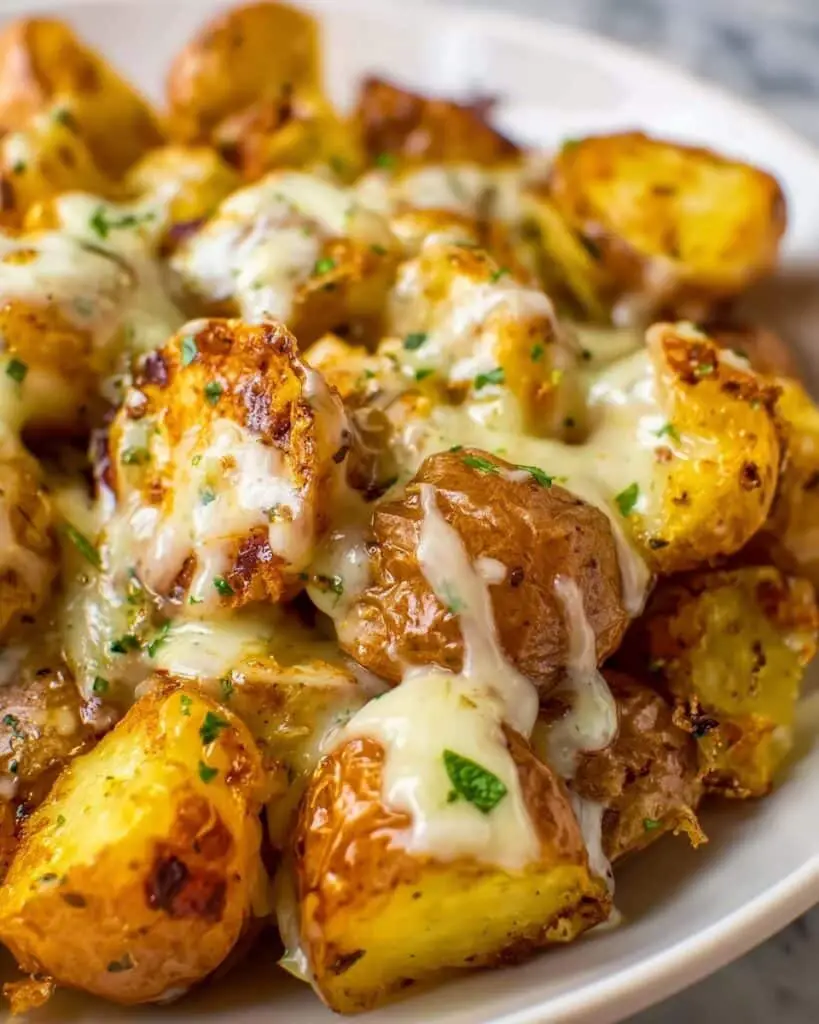 Garlic Parm Chicken & Potatoes Recipe