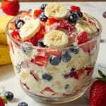 Red White and Blue Cheesecake Salad Recipe