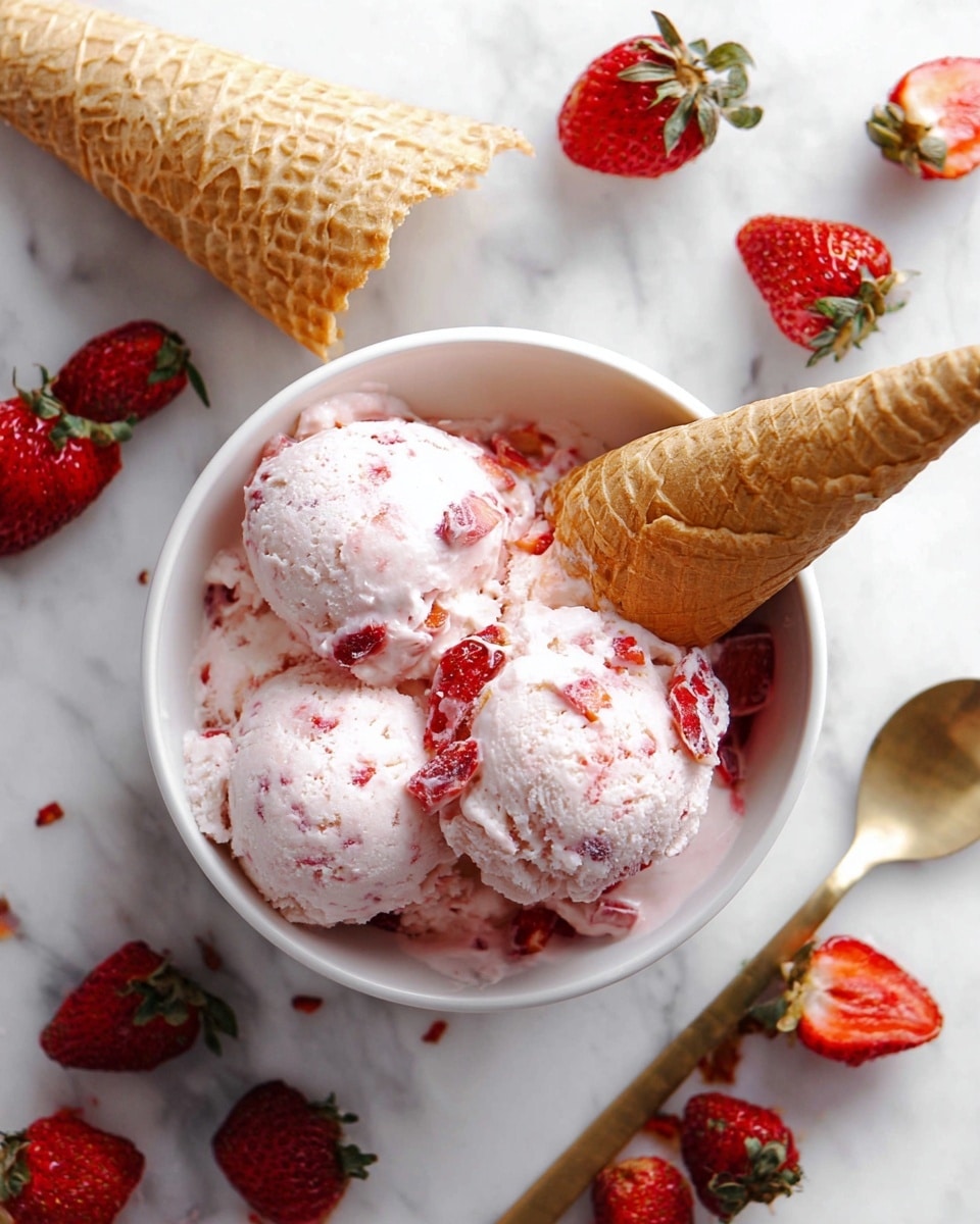 Strawberry Ice Cream Recipe