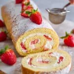 Strawberry Shortcake Cake Roll Recipe