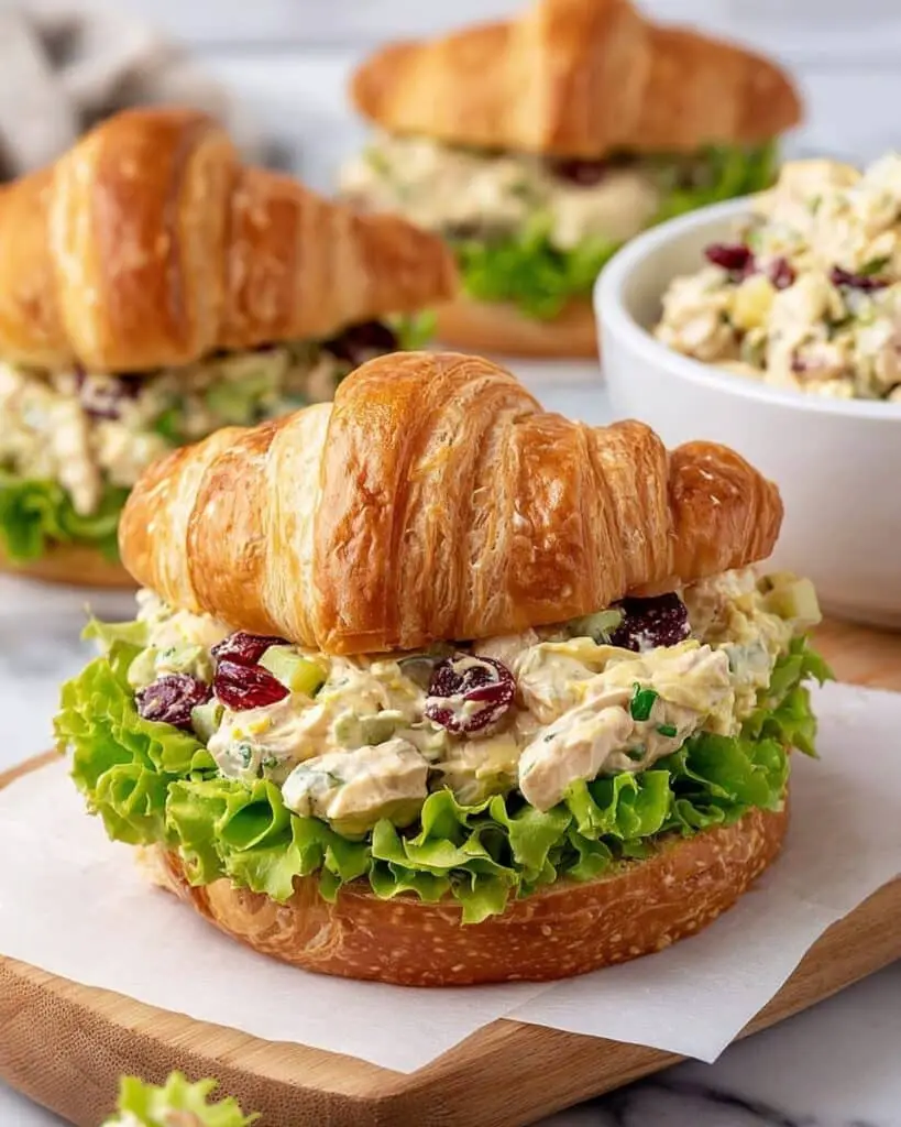 Curry Chicken Salad Sandwiches Recipe