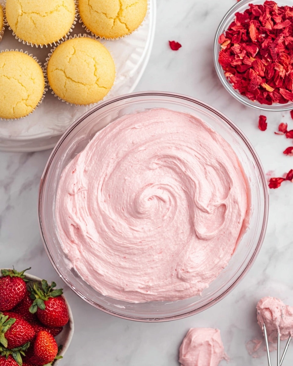 Strawberry Cream Cheese Frosting Recipe