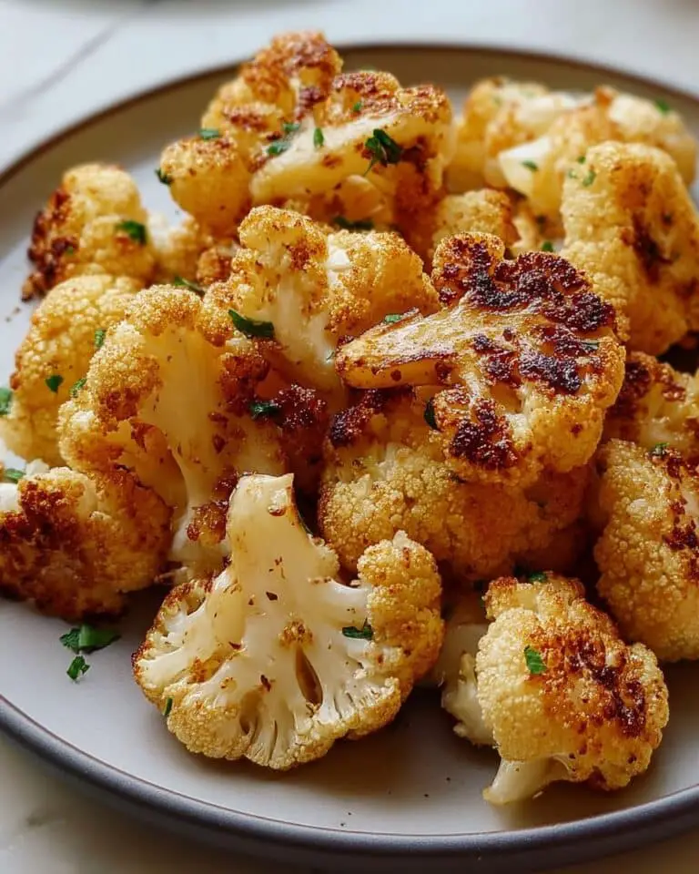 Crispy Roasted Cauliflower Recipe