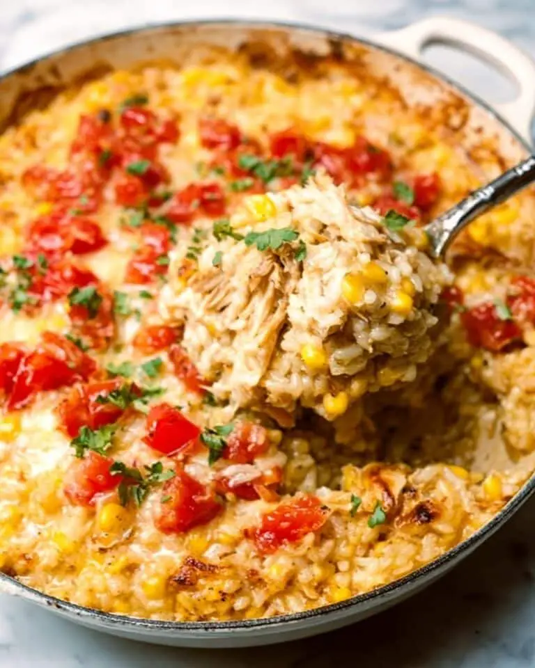 Chicken Enchilada Rice Casserole Recipe