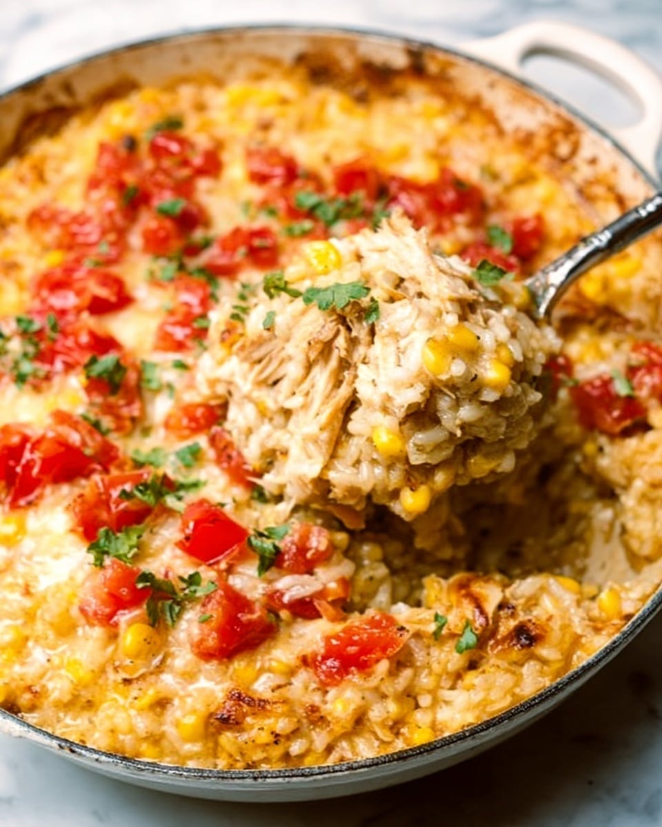 Chicken Enchilada Rice Casserole Recipe