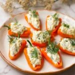 Stuffed Mini Bell Pepper Carrots Recipe