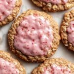 Strawberry Iced Oatmeal Cookies: Your New Summer Obsession Recipe