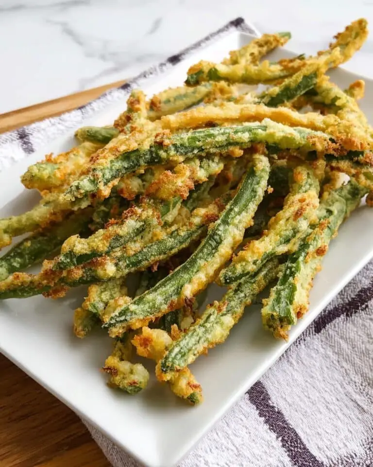 Baked Parmesan Green Beans Recipe