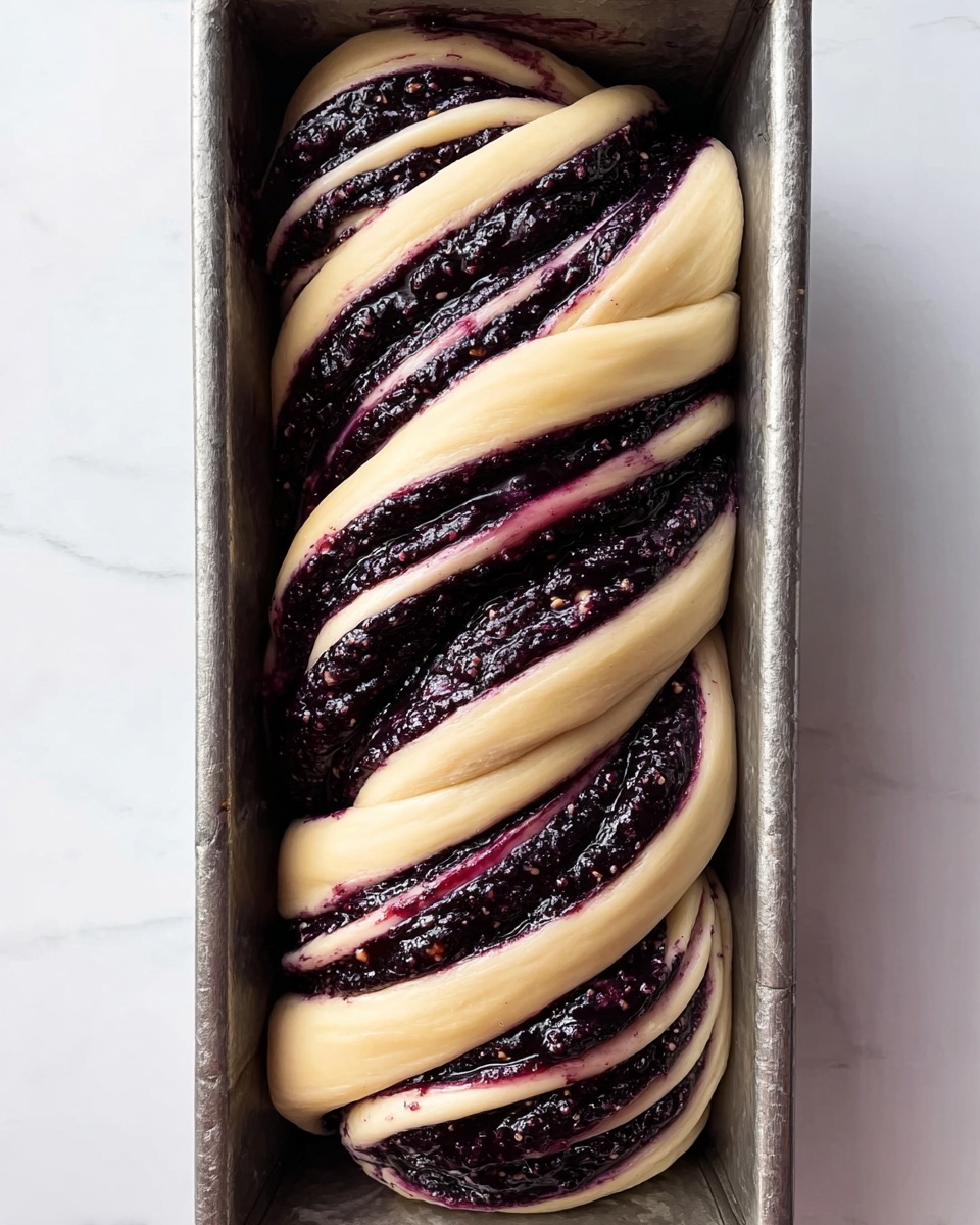 Blueberry Lemon Sourdough Babka Recipe