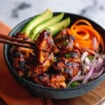Spicy Korean BBQ Chicken Rice Bowl Recipe
