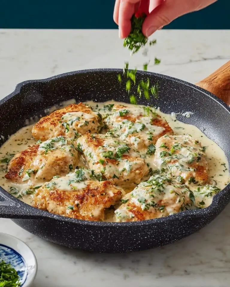 Creamy Lemon Herb Chicken Recipe