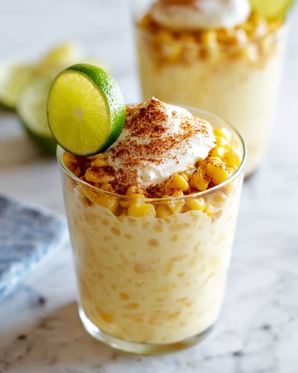Creamy Mexican Corn in a Cup Recipe