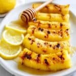Grilled Pineapple with Honey and Lime Glaze Recipe