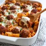Meatball Pasta Bake Recipe