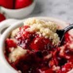 Crockpot Strawberry Dump Cake Recipe