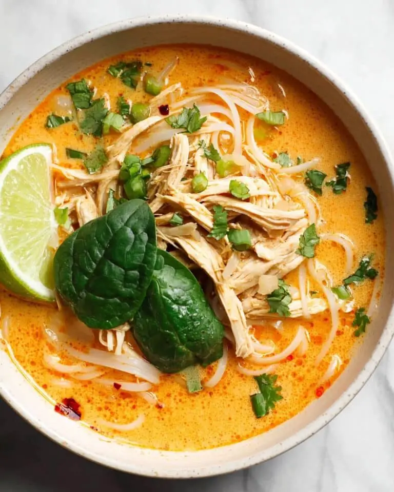 Easy Thai Chicken Curry Soup Recipe