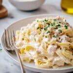 Garlic Parmesan Chicken Pasta Recipe