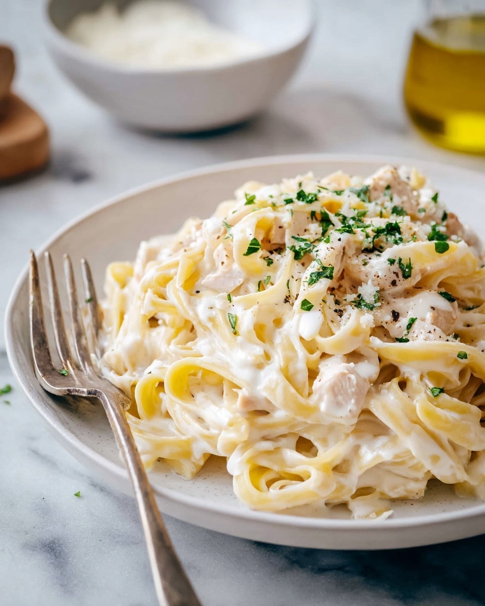 Garlic Parmesan Chicken Pasta Recipe