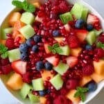The Best Fruit Salad with Honey-Lime Dressing Recipe