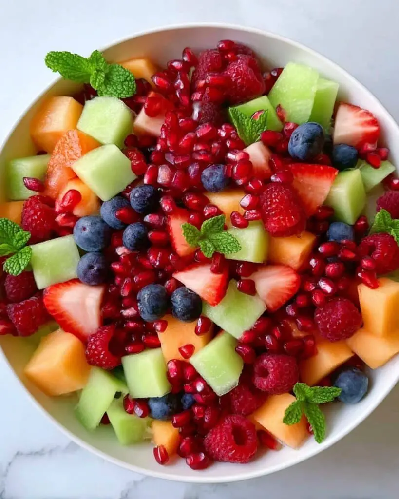 The Best Fruit Salad with Honey-Lime Dressing Recipe