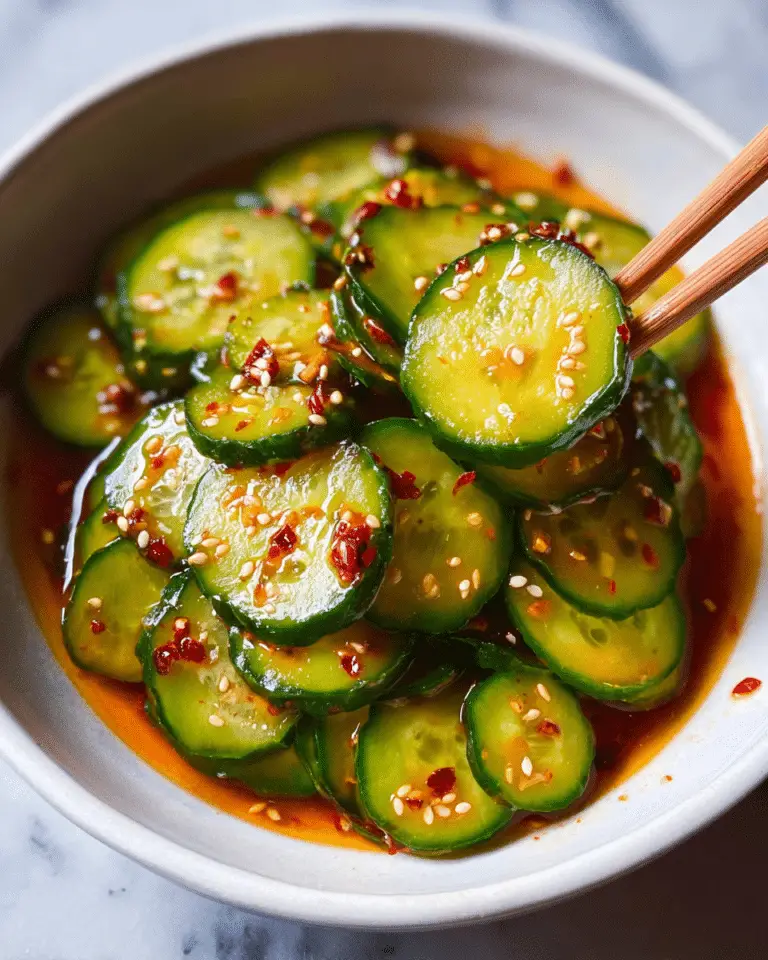 Easy Asian Cucumber Salad Delight Recipe