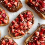 Strawberry Dessert Bruschetta Recipe