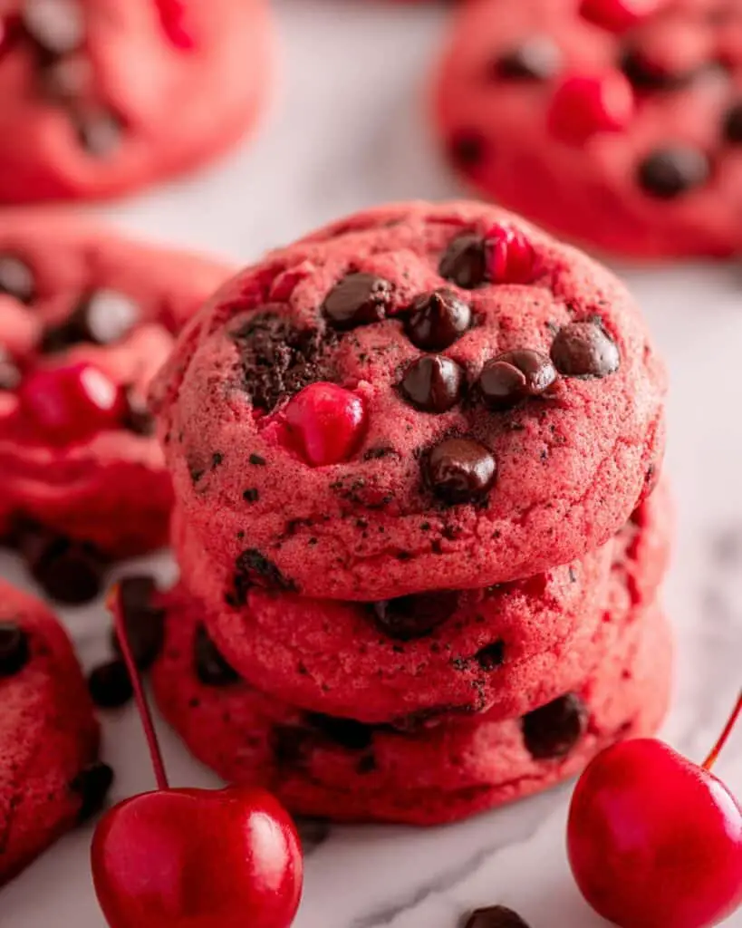 Maraschino Cherry Chocolate Chip Cookies Recipe
